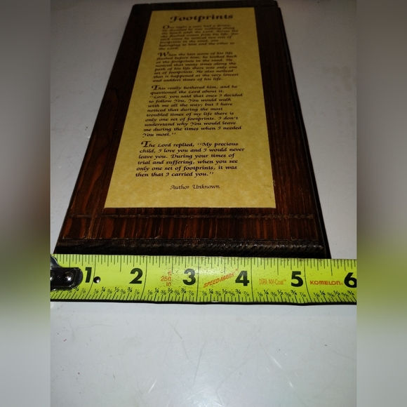 Vtg Holly Hobbie Wood Plaque What The World Needs American Greeting & Footprints - Picture 15 of 16